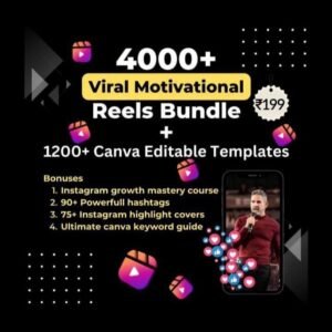4000+ Viral Motivational Reel Bundle