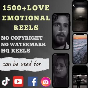 1500+ Emotional English Reel Bundle