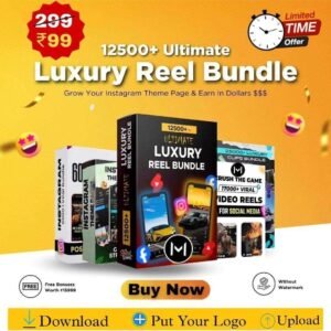 12500+ Ultimate Luxury Reels Bundle